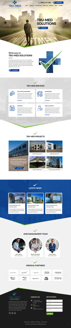 Web Design by pb for this project | Design: #24191790