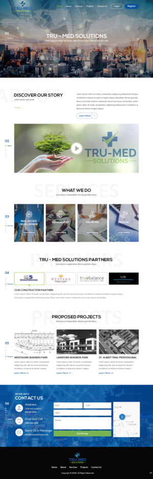 Web Design by pb for this project | Design: #24191806
