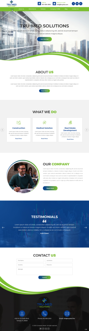 Web Design by pb for this project | Design: #24191809
