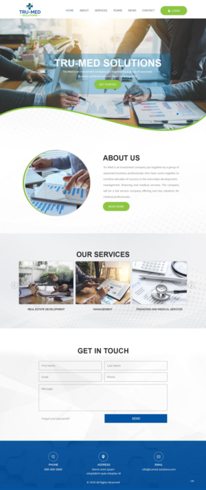 Web Design by pb for this project | Design: #24191812
