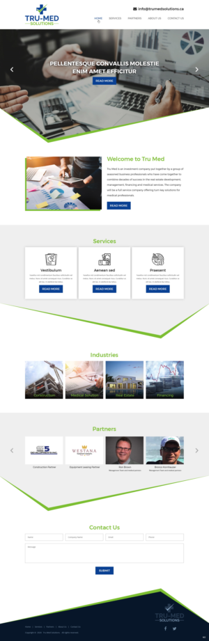 Web Design by pb for this project | Design: #24191813