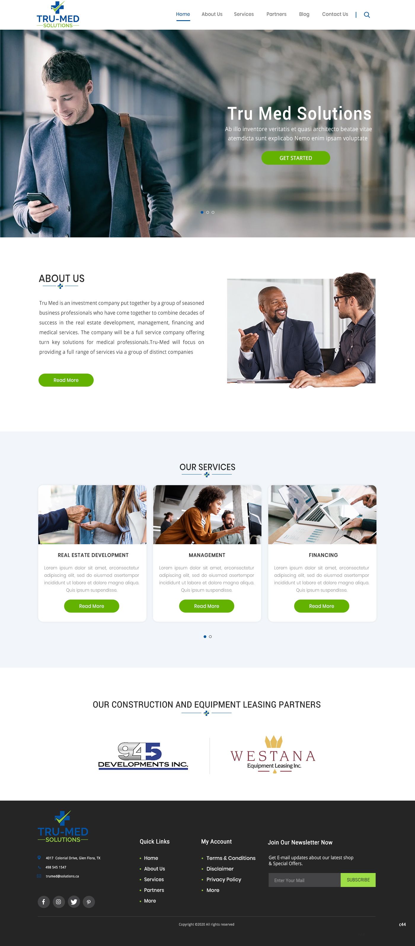 Web Design by pb for this project | Design #24191815