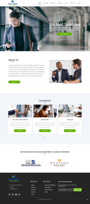 Web Design by pb for this project | Design: #24191815