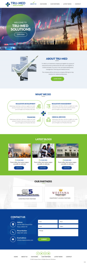 Web Design by pb for this project | Design: #24191816