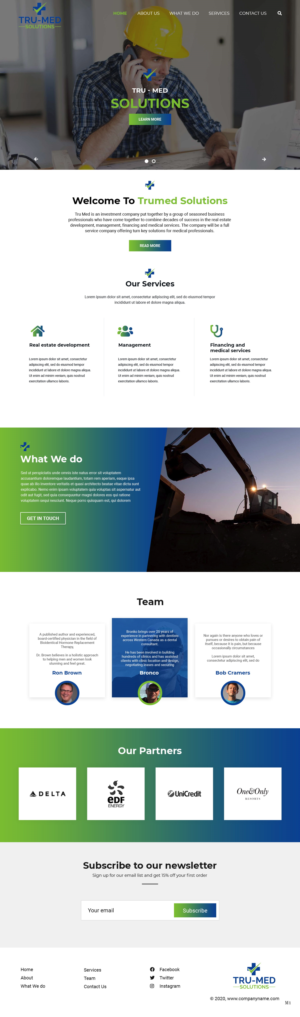 Web Design by pb for this project | Design: #24201067