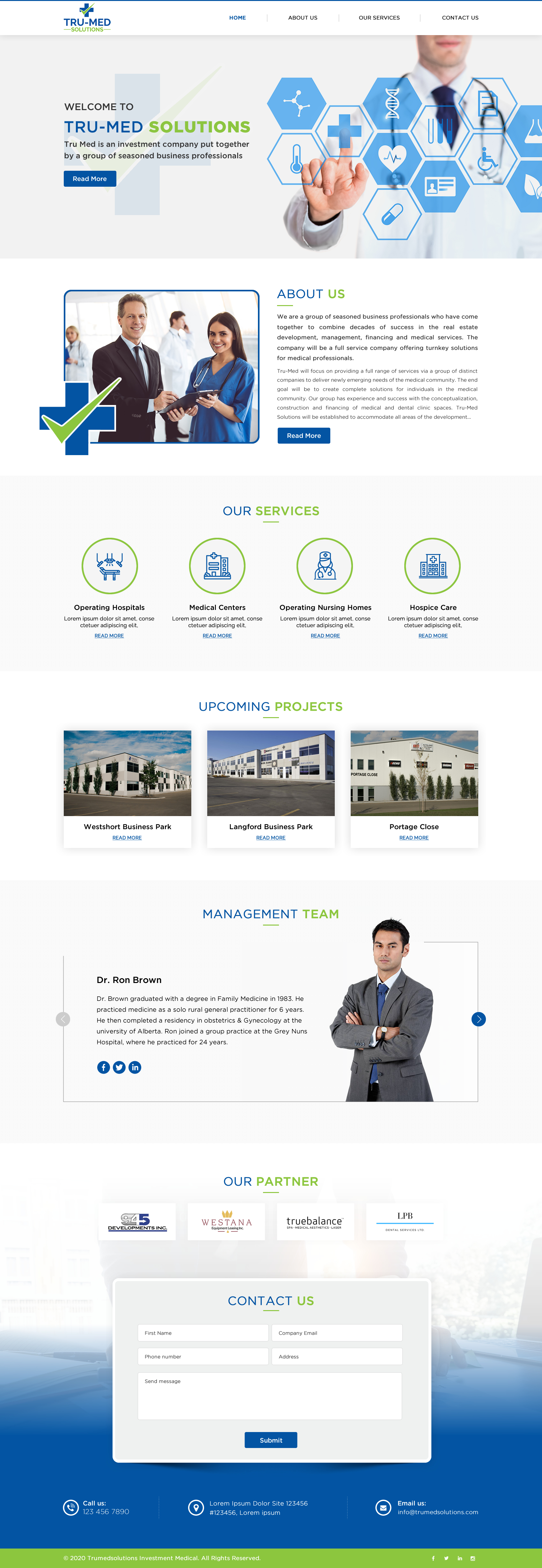 Web Design by Sbss for this project | Design #24190693