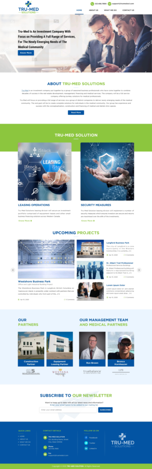 Web Design by Sbss for this project | Design: #24190731