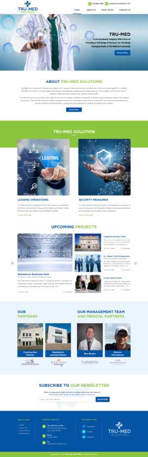 Web Design by Sbss for this project | Design: #24199160