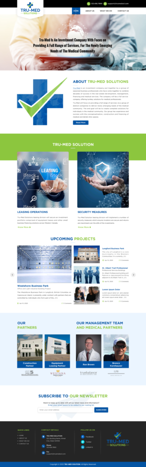 Web Design by Sbss for this project | Design: #24199183