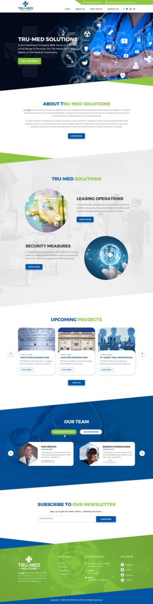 Web Design by Sbss for this project | Design: #24199690