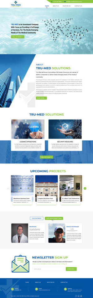 Web Design by Sbss for this project | Design: #24199692
