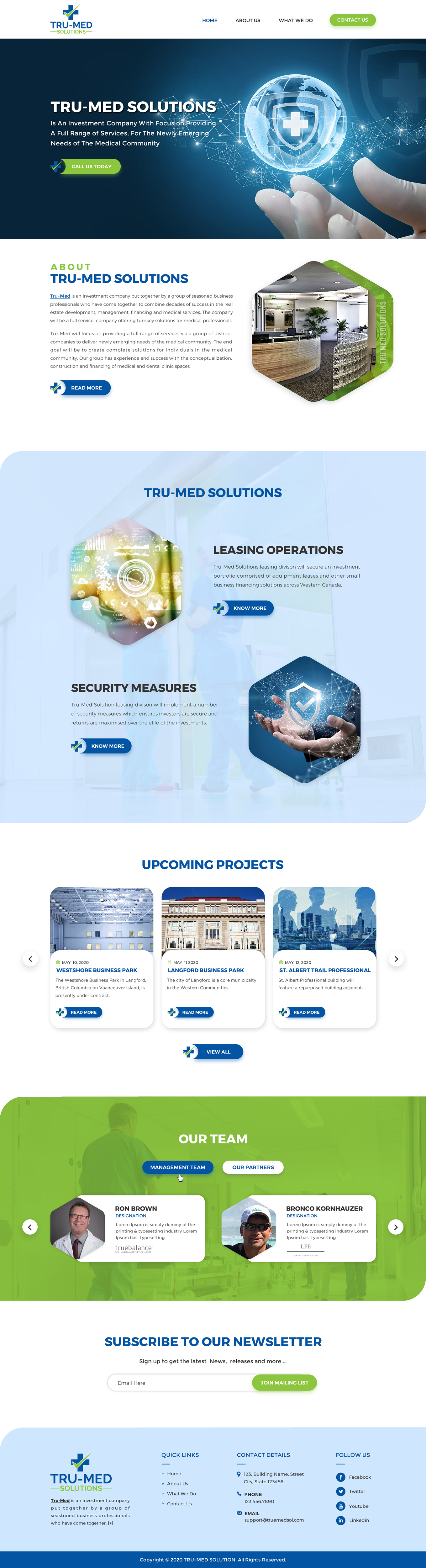 Web Design by Sbss for this project | Design #24199693