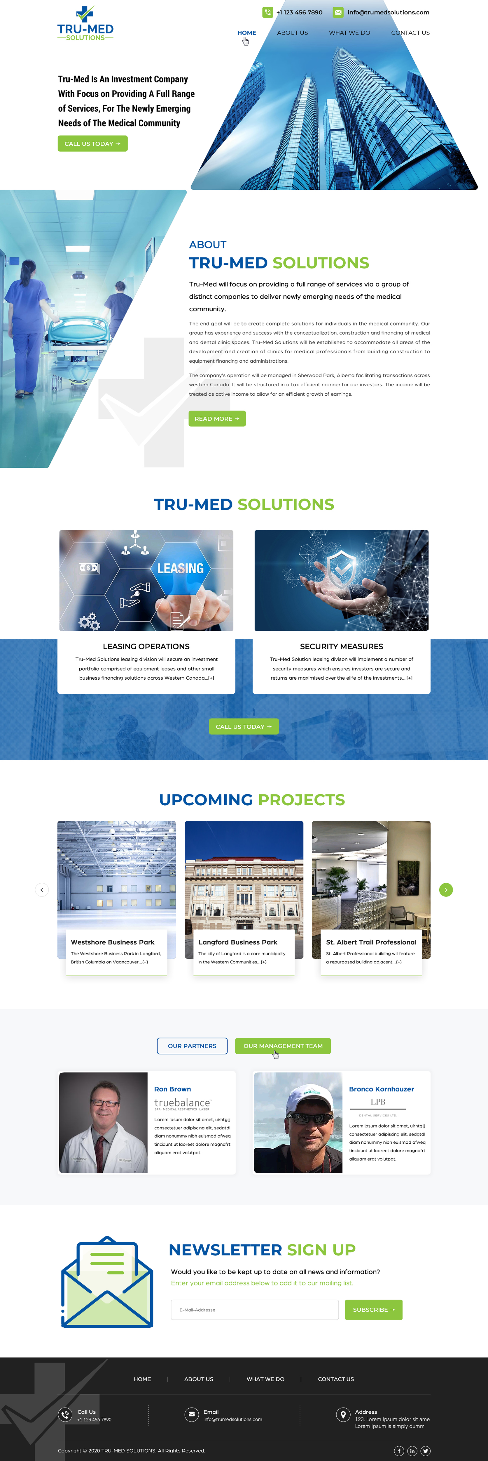 Web Design by Sbss for this project | Design #24199694