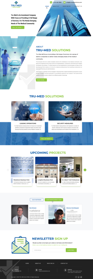 Web Design by Sbss for this project | Design: #24199694