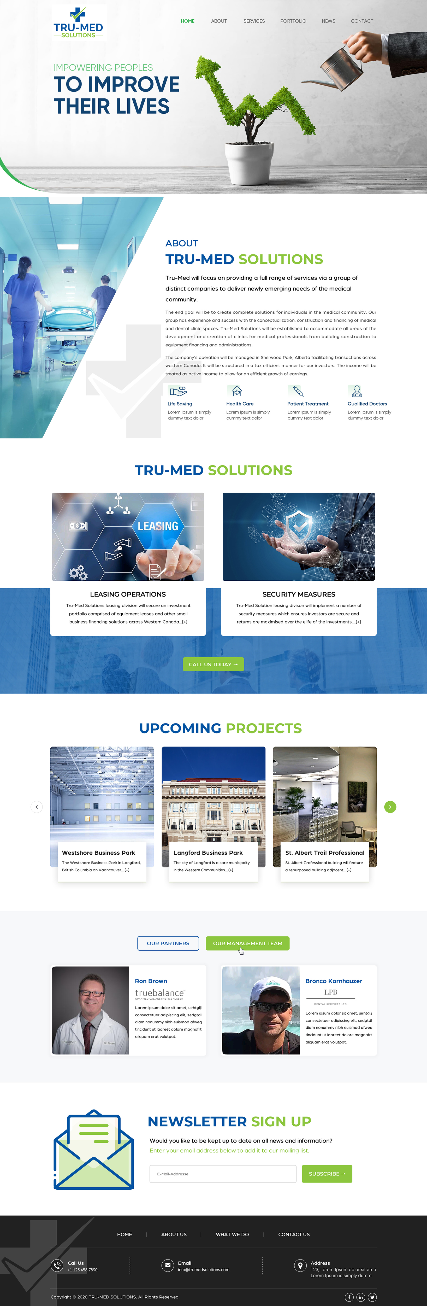 Web Design by Sbss for this project | Design #24201260