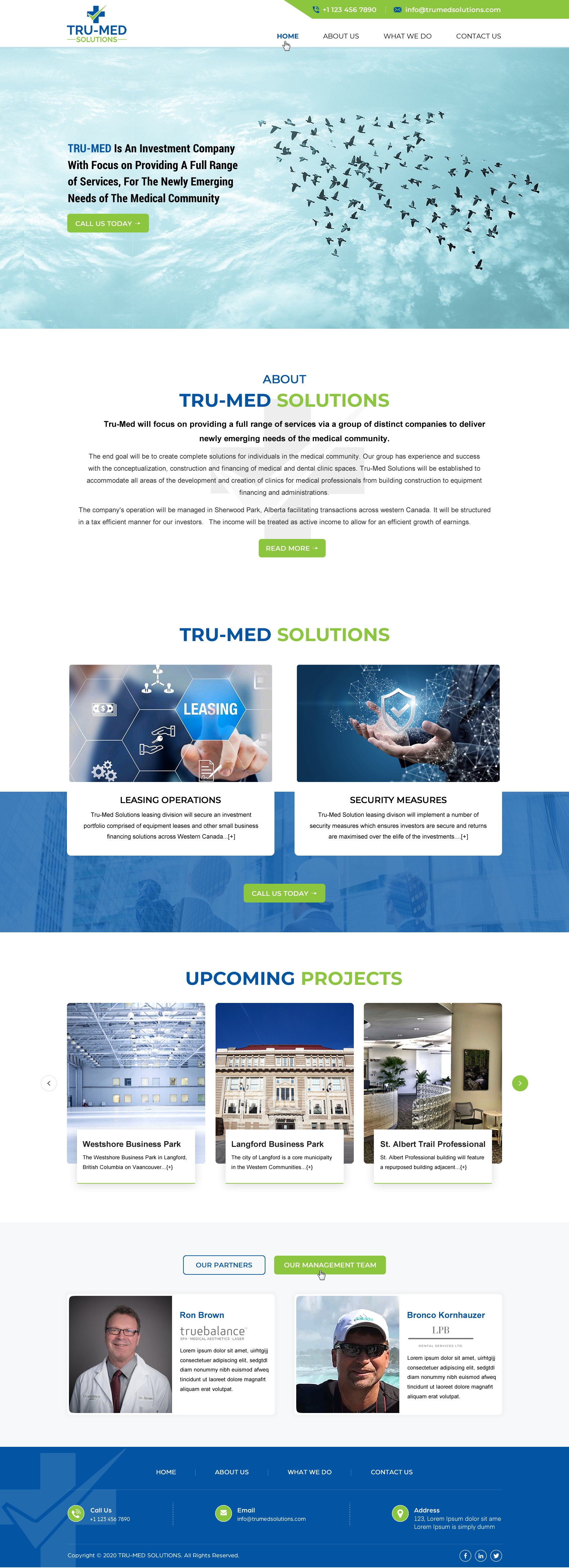 Web Design by Sbss for this project | Design #24201683