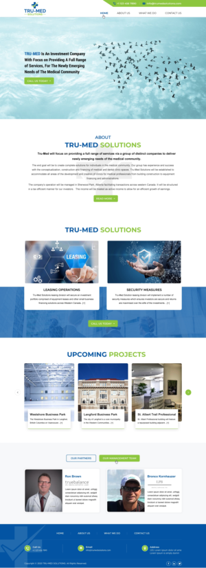 Web Design by Sbss for this project | Design: #24201683