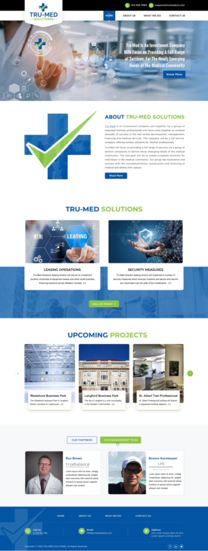 Web Design by Sbss for this project | Design: #24204935