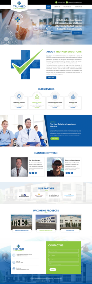 Web Design by Sbss for this project | Design: #24204986