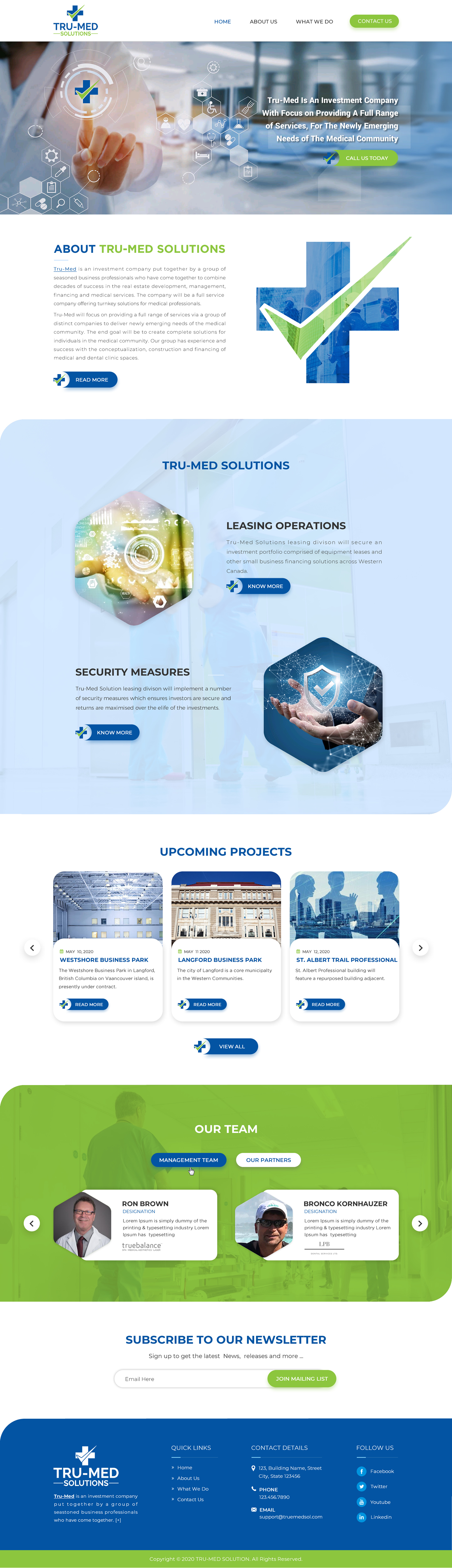 Web Design by Sbss for this project | Design #24207518
