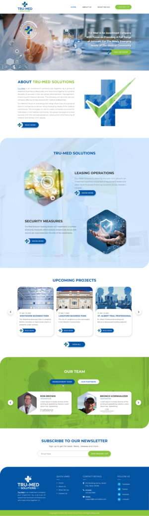 Web Design by Sbss for this project | Design: #24207518