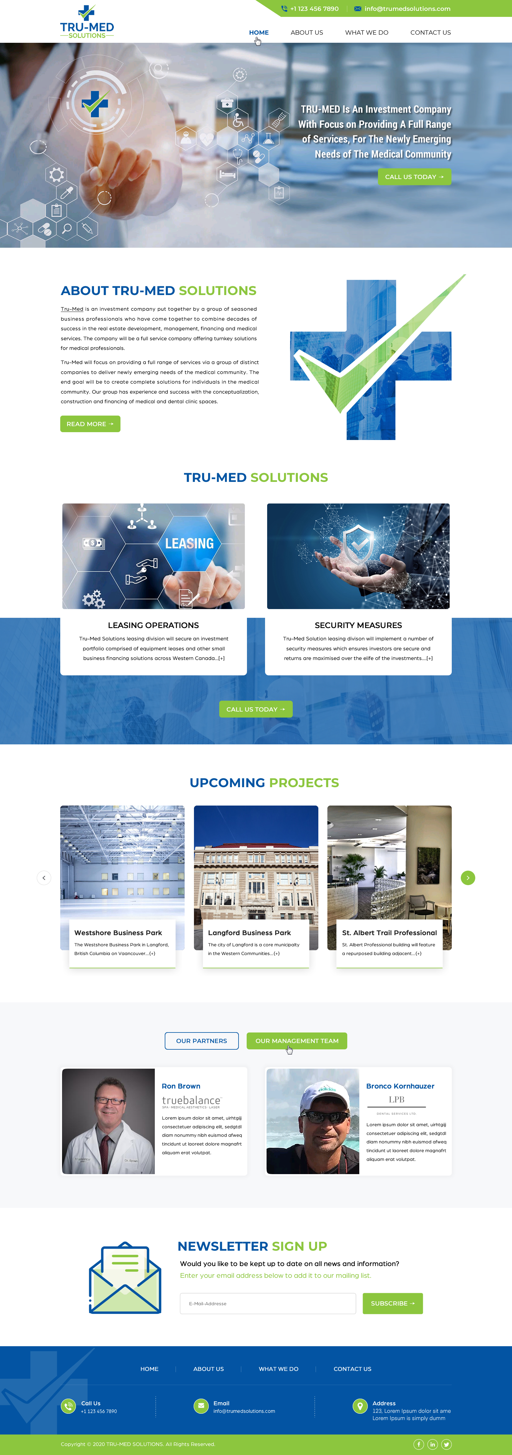 Web Design by Sbss for this project | Design #24207519