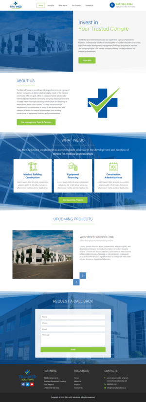 Web Design by WP Cube for this project | Design: #24193389