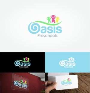 Logo Design by Robby SC for Oasis Preschools | Design: #24186004