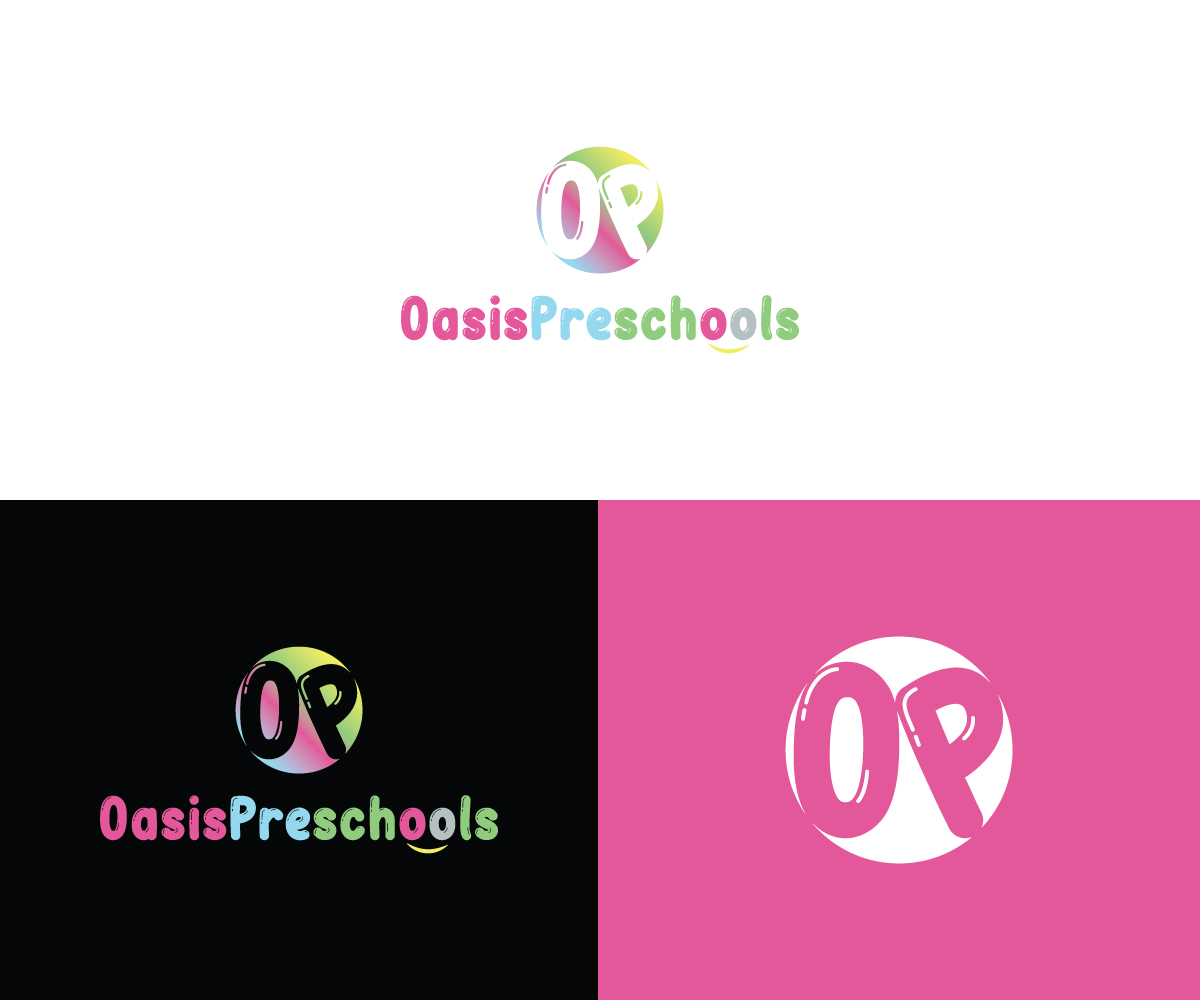 Logo Design by Md Shehidul Islam Rimon for Oasis Preschools | Design #24190117