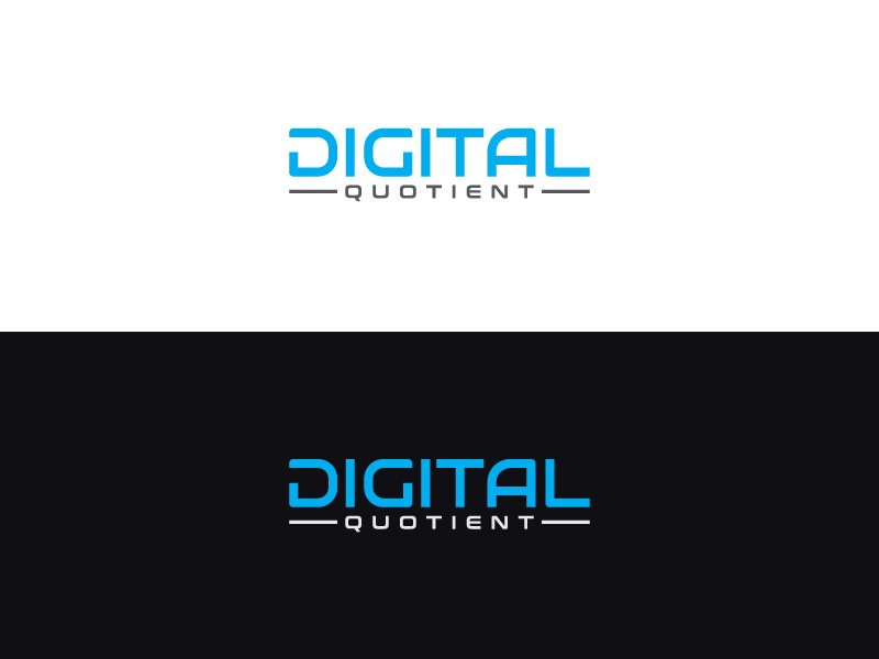 Logo Design by Crowder for Digital Quotient LLC | Design #24192974