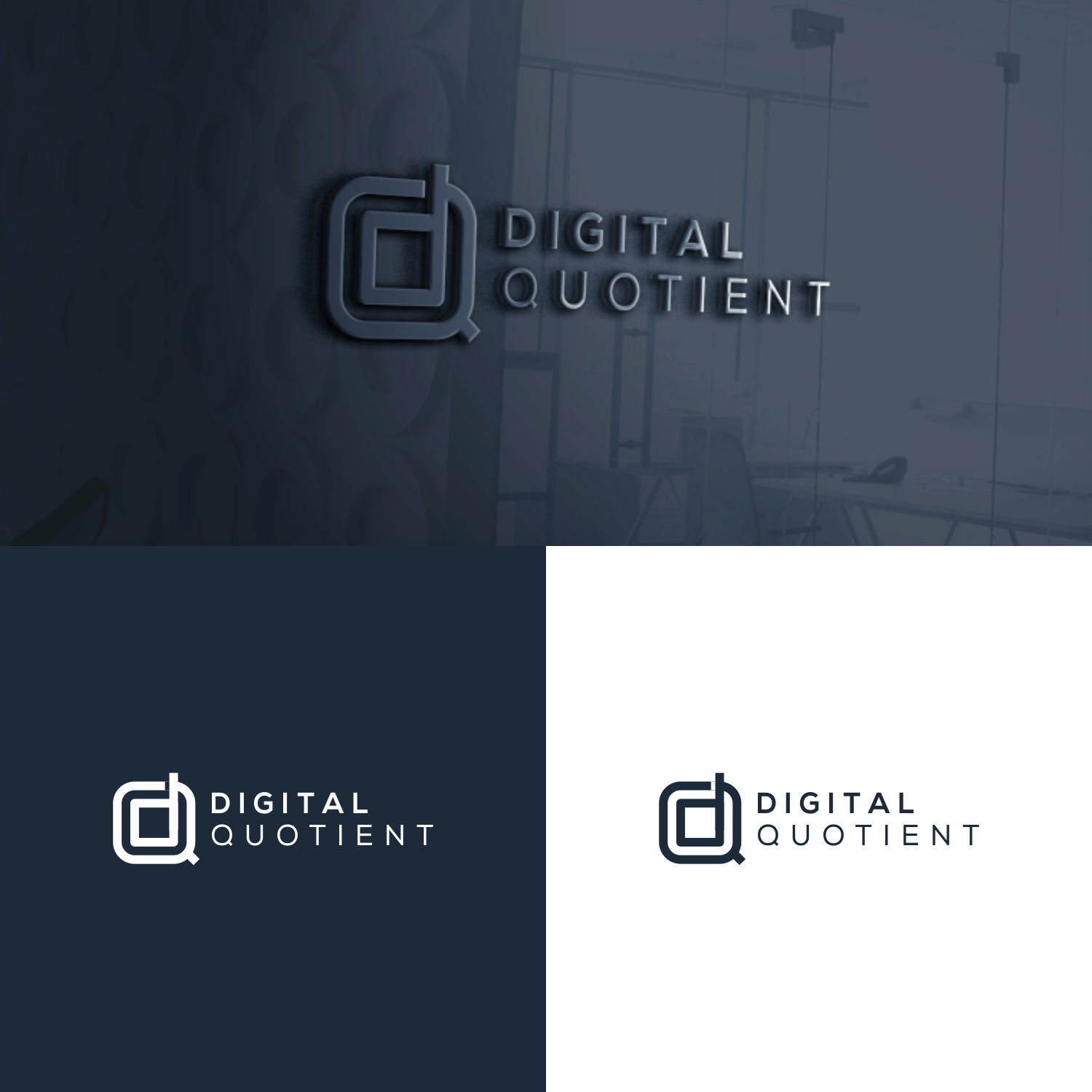 Logo Design by nomnome for Digital Quotient LLC | Design #24195862