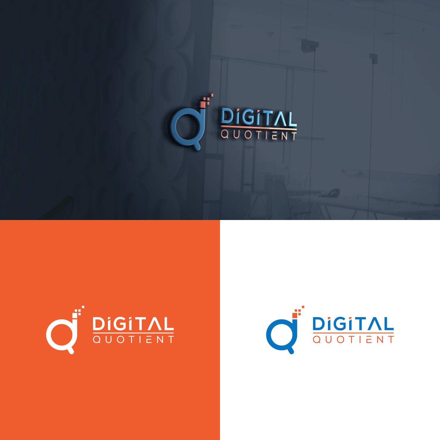 Logo Design by nomnome for Digital Quotient LLC | Design #24207030