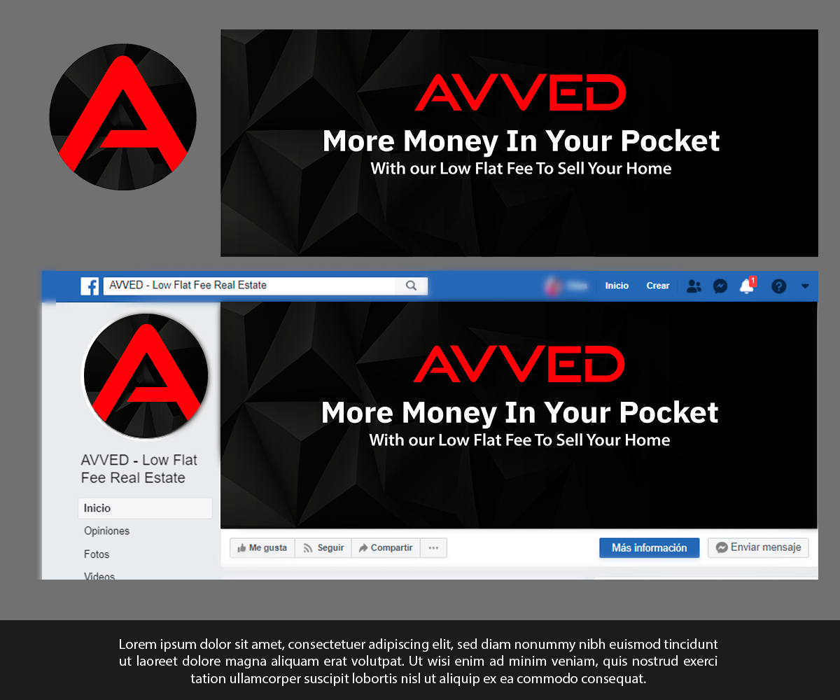 Facebook Design by YERR® for this project | Design #24214751