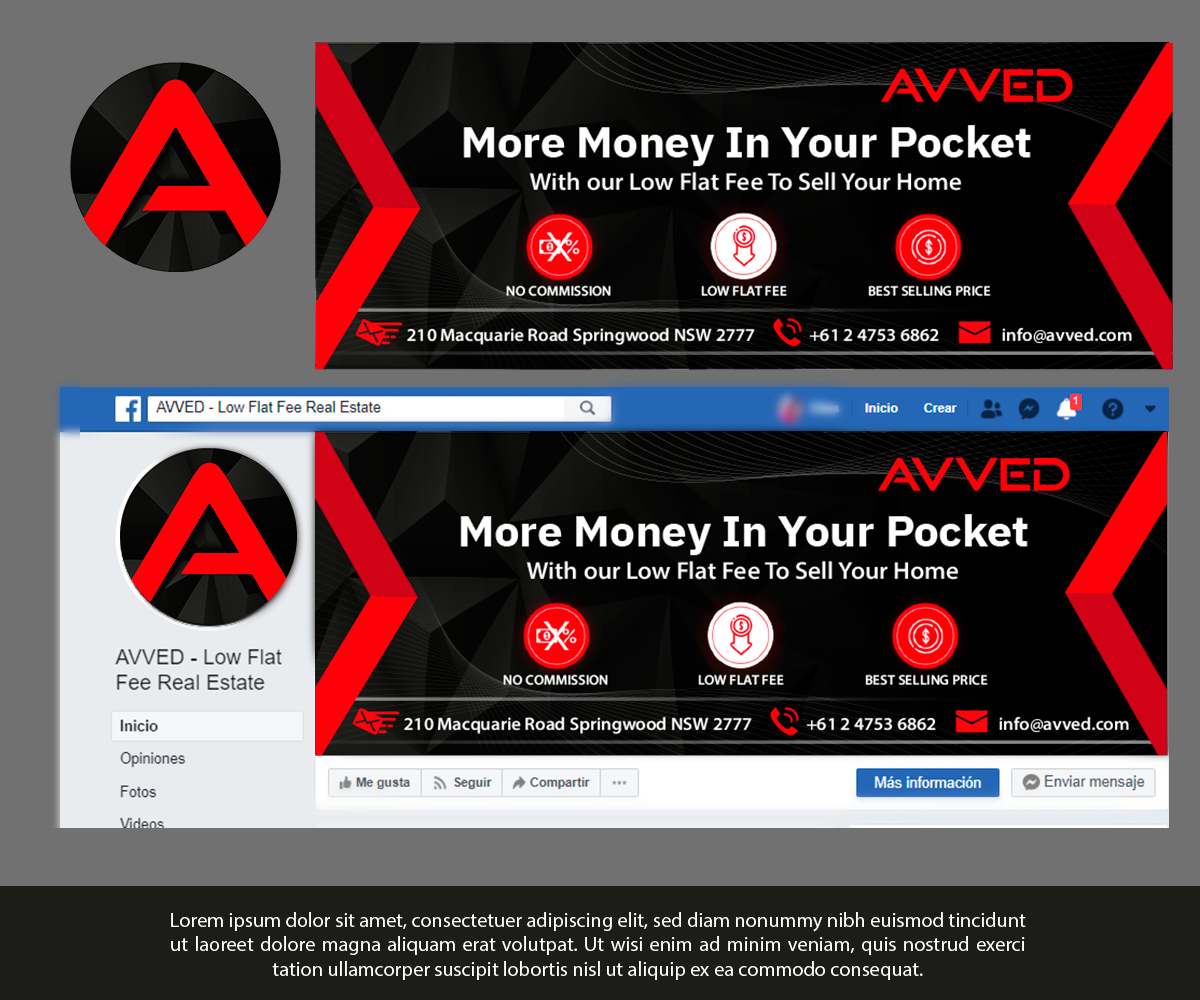 Facebook Design by YERR® for this project | Design #24232846
