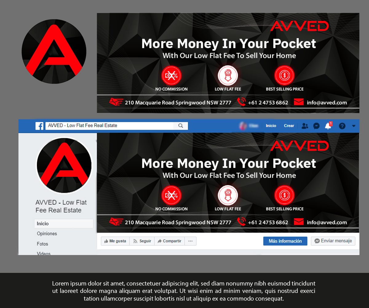 Facebook Design by YERR® for this project | Design #24259888