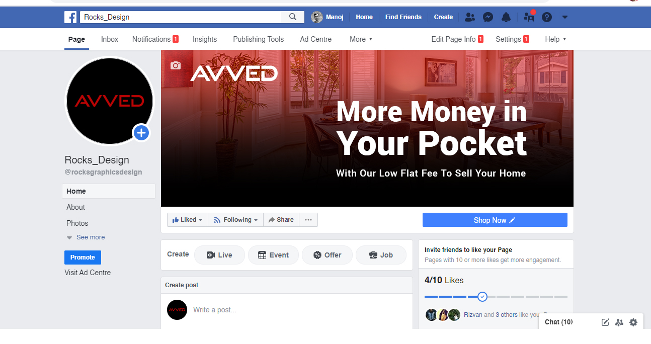 Facebook Design by Manaa Design for this project | Design #24205451