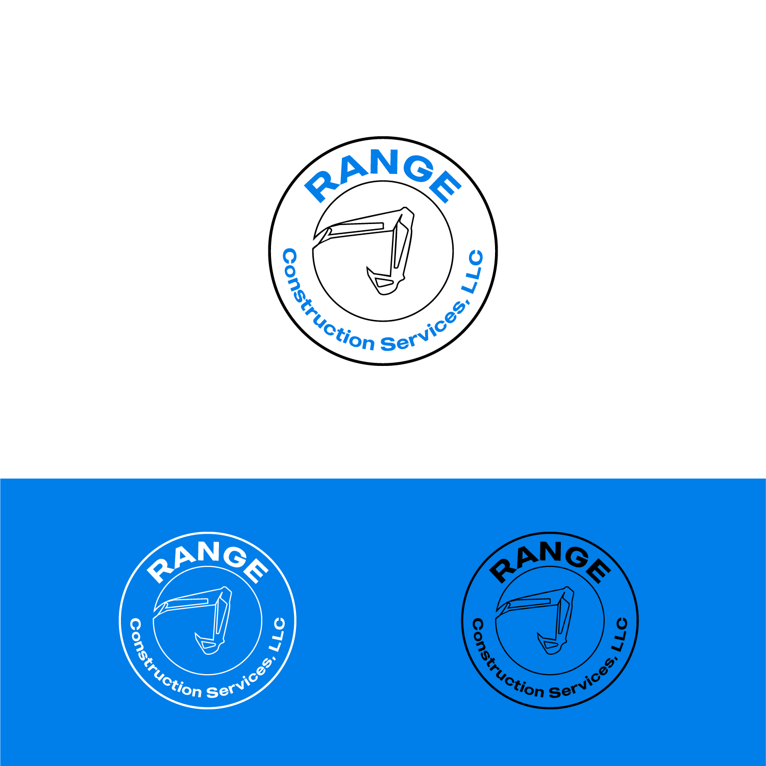 Logo Design by Maxo-Biz for Range Construction Services, LLC | Design #24189176