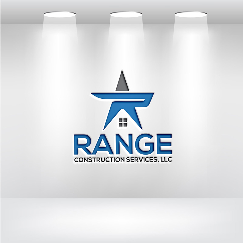 Logo Design by monmon for Range Construction Services, LLC | Design #24213945