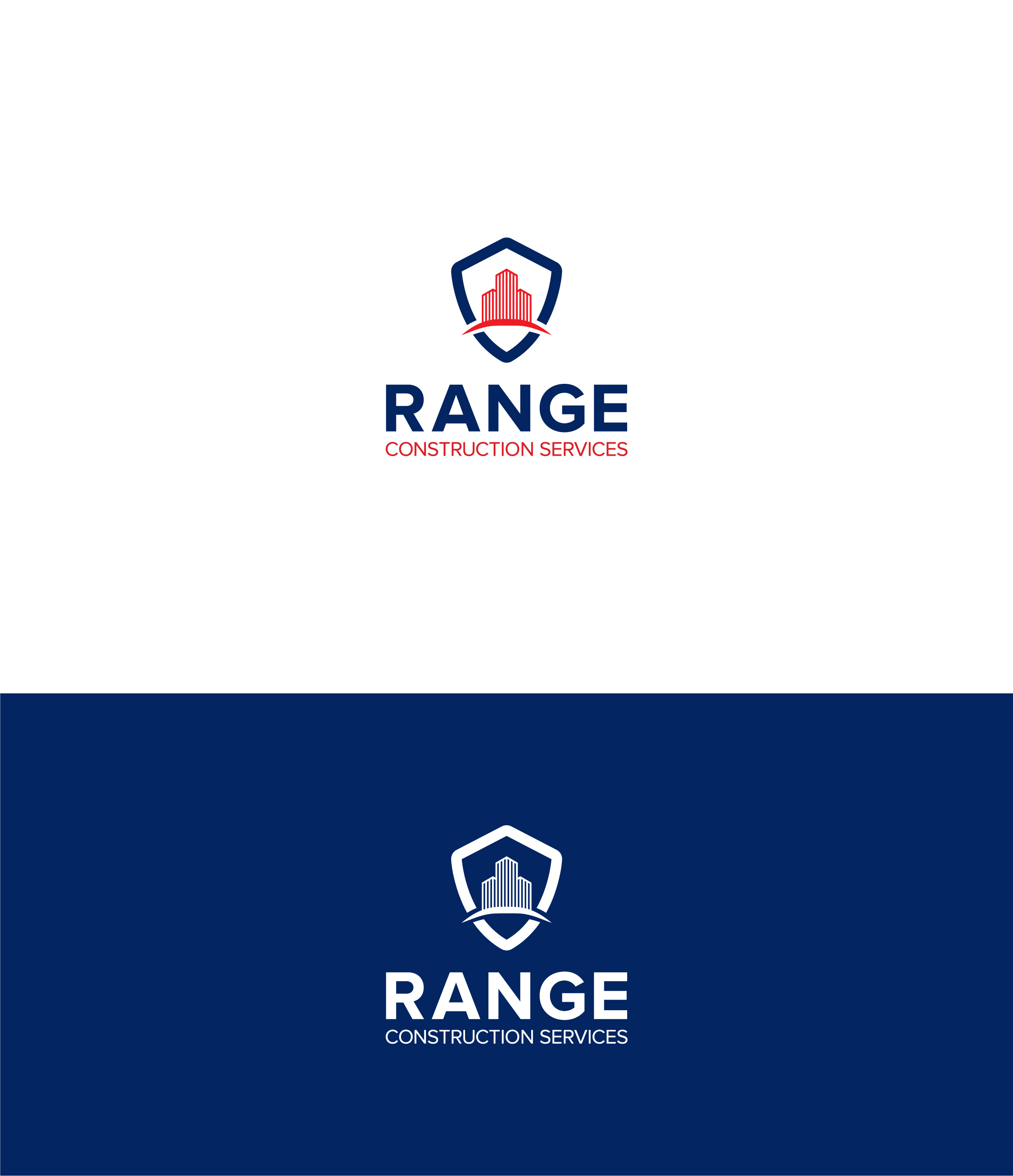 Logo Design by phosphorus for Range Construction Services, LLC | Design #24247854