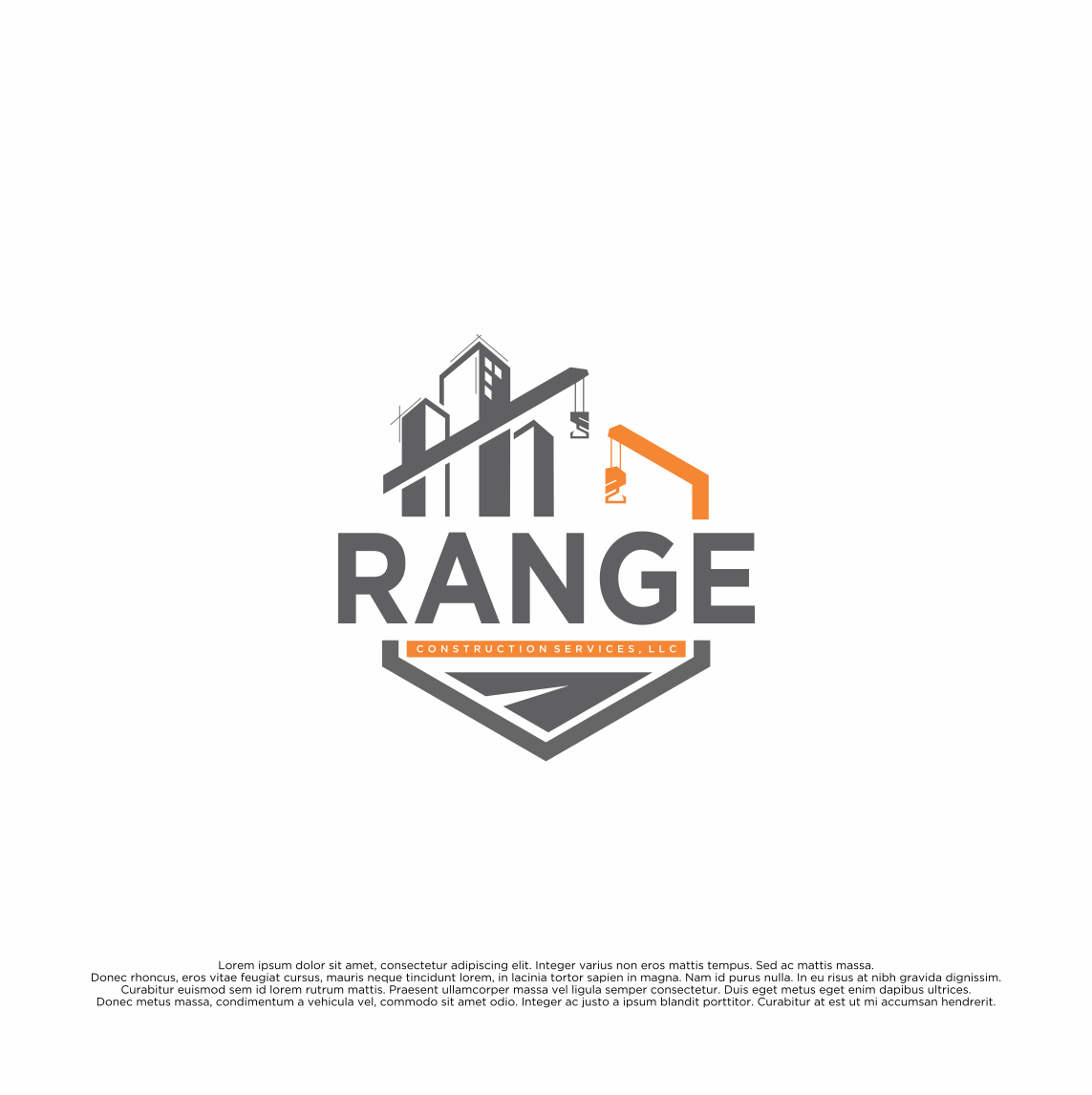 Logo Design by shiroRo for Range Construction Services, LLC | Design #24185374