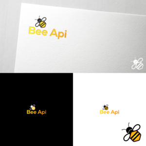 Bee Api  | Logo Design by ZiangArt_Studio