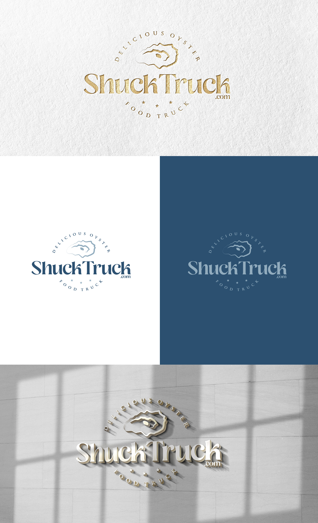 Diseño de Logo por GLDesigns para ShuckTruck.com | Diseño: #24193797