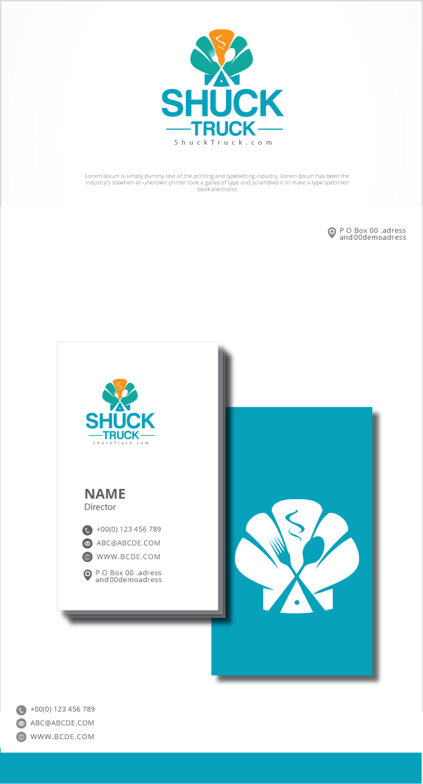 Logo Design by graphicevolution for ShuckTruck.com | Design #24198087