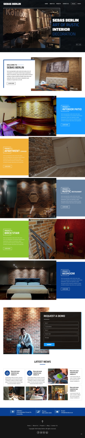 Web Design by pb for this project | Design: #24201058