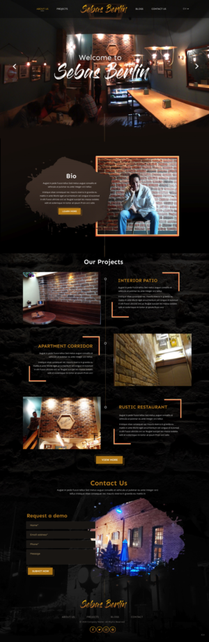 Web Design by pb for this project | Design: #24201060
