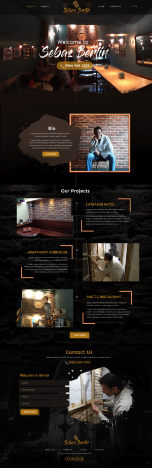 Web Design by pb for this project | Design: #24210960
