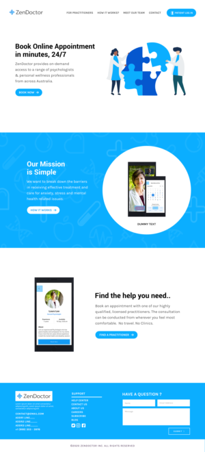 Diseño Web por Cynor Designs para este proyecto | Diseño #24202753