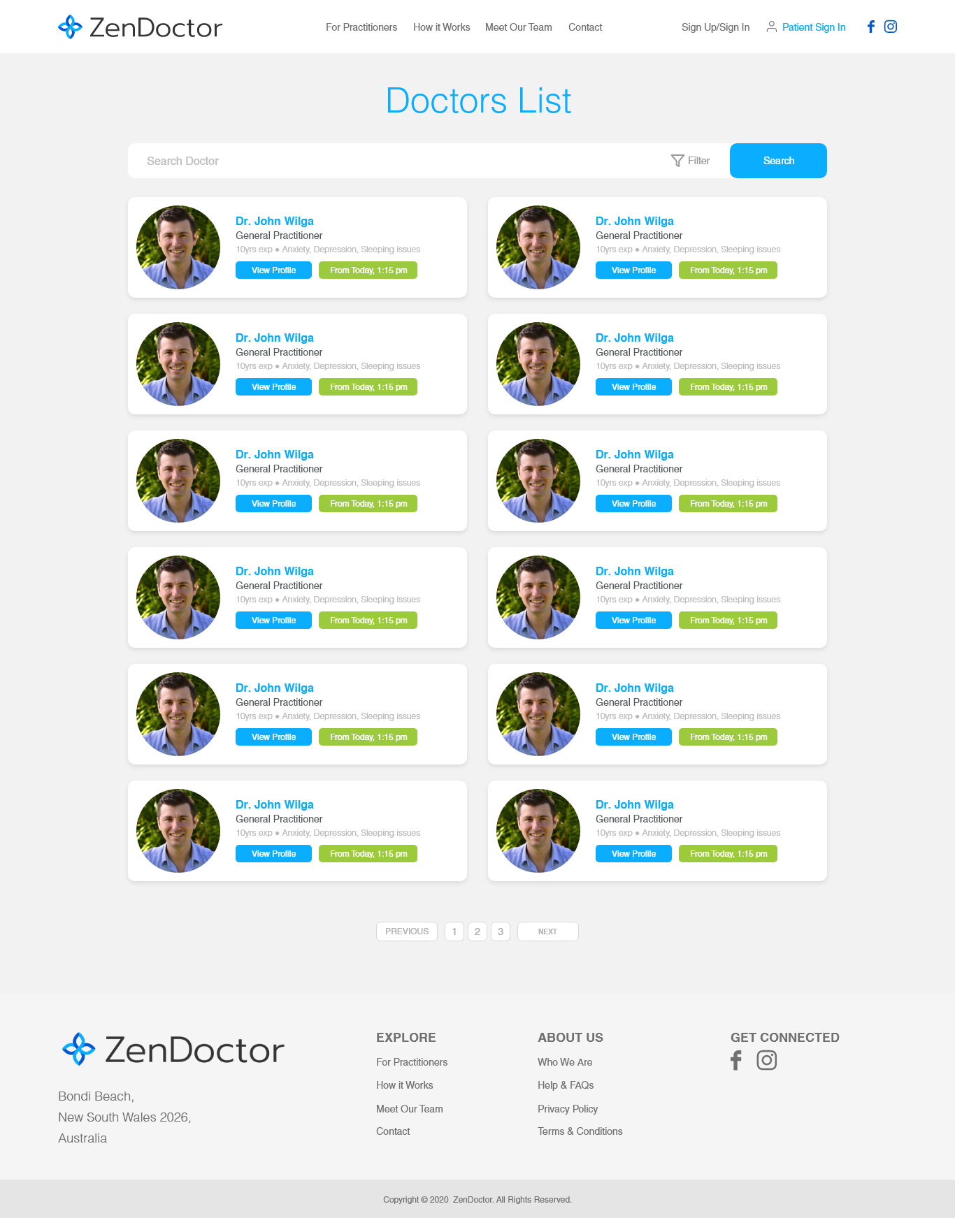 Web Design by Jesse Yusufu for this project | Design #24218474