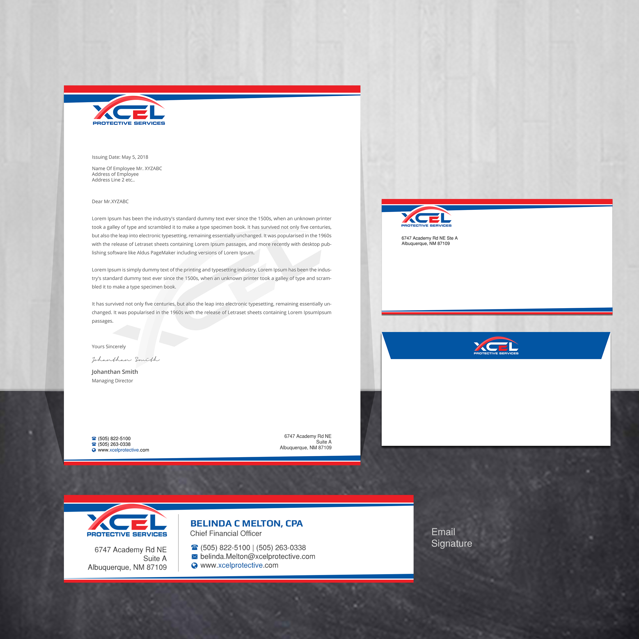 Letterhead Design by Creations Box 2015 for this project | Design #24241681