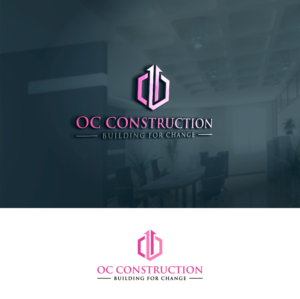 OC Construction or On Country Construction - Building for Change | Logo Design by sushsharma99